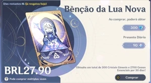 CONTA COM 15 PERSONAGENS 5* E 4 ARMAS 5* - Genshin Impact