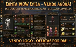 Conta World Of Warcraft ~ Wow Retail - Blizzard