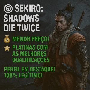 Sekiro: Shadows Die Twice - Platina (PS4/PS5) - Troféus!