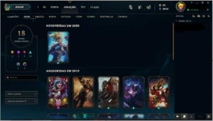 Conta De Lol lvl 60  e receba uma de brinde level 67 - League of Legends