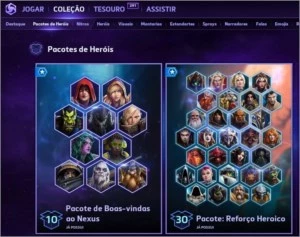 Conta Heroes of The Storm. Completa. - Blizzard