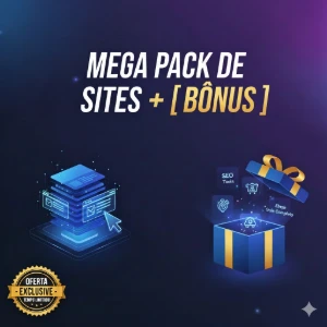 Mega Pack De Sites + Bônus 🎁 - Social Media