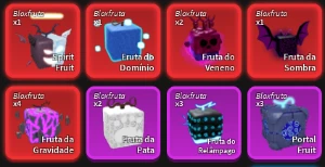 Fruta Da Borracha Blox Fruits - Roblox - DFG