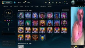 Conta lol 2017 + Skin Prestígio - League of Legends