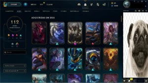 Conta lol 2017 + Skin Prestígio - League of Legends