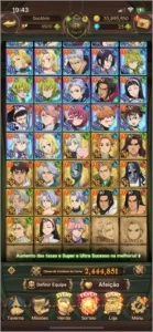 Vendo conta  The Seven Deadly Sins: Grand Cross - Outros