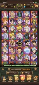 Vendo conta  The Seven Deadly Sins: Grand Cross - Outros