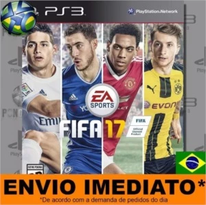 Fifa 17 Jogo PS3 Dublado Português Brasil.  Envio Imediato! - Playstation