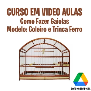 Curso Completo de Fabricação de Gaiolas Artesanais