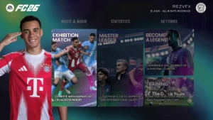 menus para PES 2021 PC - eFootball PES