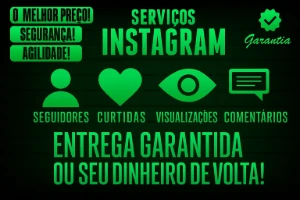 Instagram - Seguidores, Curtidas, Views E Comentários - Social Media