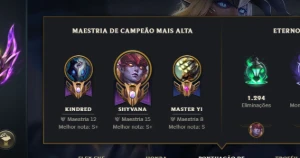 Conta Lol Mestre Solo Duo E Flex Main Jungle - League of Legends