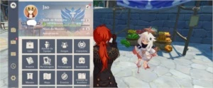Albedo + Childe + Diluc c/Túmulo + Qiqi AR49 - Genshin Impact