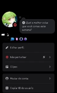 Conta Discord Level Up 7