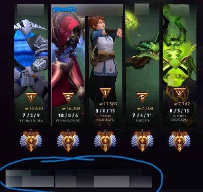 Conta Imortal Dota2 6.4k - DOTA 2