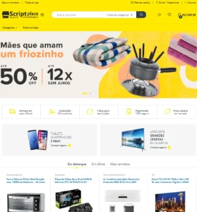 Script Place Marketplace Completa Com Multi Lojas/Vendedores - Outros