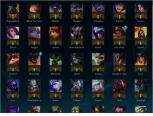 Conta Lol UNRANKED + 18 Skins - 40 Champs + Borda GOLD - League of Legends