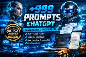 Pack Com + 999 Prompts Chatgpt 🤩 - Outros