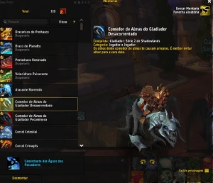 Conta WoW com TCG e mounts Glad - Blizzard