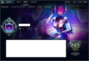 Conta lol plat V - League of Legends