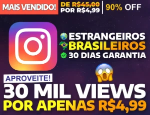 [Promoção] Visualizações Instagram | Reels & IGTV | 24h On - Social Media