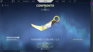 Conta valorant com saqueadora, reconhecimento e outras skins