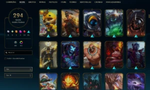 CONTA LOL | 294 SKINS | SEASON 2012 | 100% SEGURA | DADOS DE - League of Legends