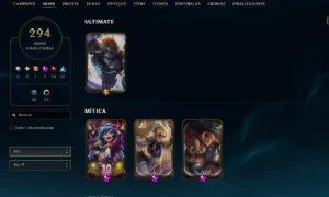 CONTA LOL | 294 SKINS | SEASON 2012 | 100% SEGURA | DADOS DE - League of Legends