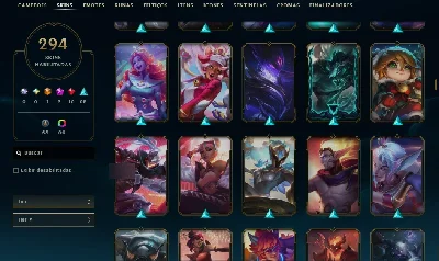 CONTA LOL | 294 SKINS | SEASON 2012 | 100% SEGURA | DADOS DE - League of Legends