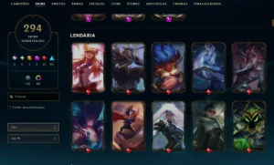 CONTA LOL | 294 SKINS | SEASON 2012 | 100% SEGURA | DADOS DE - League of Legends
