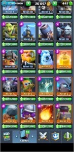 Conta Clash Royale LVL 11 - Arena 12 - 4000+