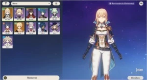 Ar20 Jean + Outros Leia! - Genshin Impact