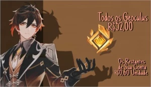 Farmamos Geoculus para você - Genshin Impact