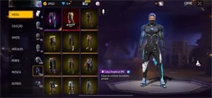 Conta com angelical nvl 66, e muitos itens! - Free Fire