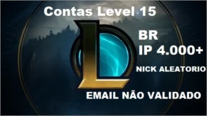 Contas Lvl 15 - League of Legends LOL