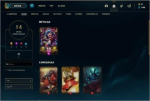 Conta prata 2 - League of Legends LOL
