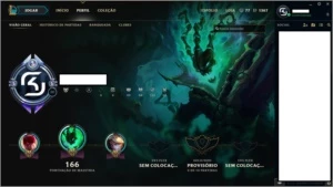 Conta main completa (diamante season 6) - League of Legends LOL