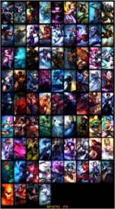 Conta main completa (diamante season 6) - League of Legends LOL