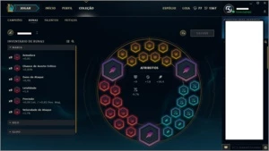 Conta main completa (diamante season 6) - League of Legends LOL