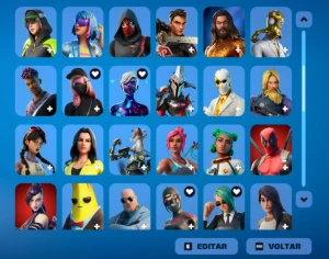 Conta Fortnite OG | Glow + Renegade | 80 skins | Full acesso