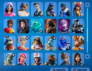 Conta Fortnite OG | Glow + Renegade | 80 skins | Full acesso
