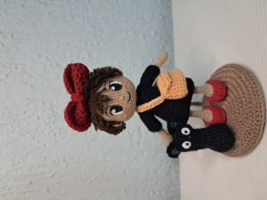 Amigurumi Kiki e Jiji - Artesanato e Personalizados