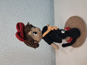 Amigurumi Kiki e Jiji - Artesanato e Personalizados