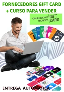 Fornecedores de Gift Card + Curso de Como Vender - Outros