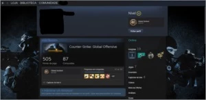 Conta csgo Global/prime+steam lvl 32 - Counter Strike