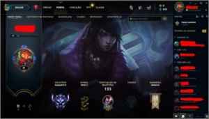 CONTA LEAGUE OF LEGENDS DIAMANTE 2 BOM MMR LOL