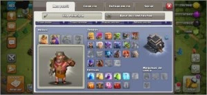 Conta Clash Of Clans Cv 9 Semi - Full