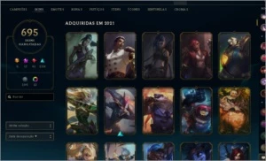 695 skins - League of Legends LOL