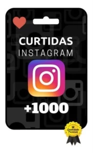 1.000 CURTIDAS NO INSTAGRAM - Redes Sociais