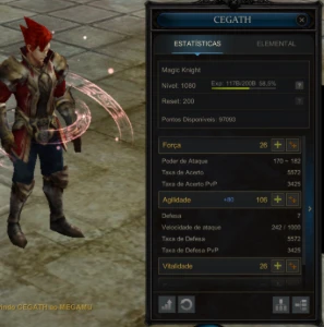 Mg 1080Ml (200Rr) Megamu - MU Online